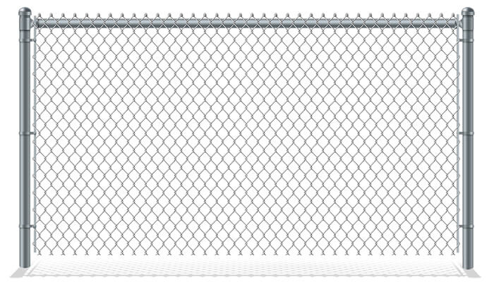 Galvanized Chain Link Fence in Montgomery Texas