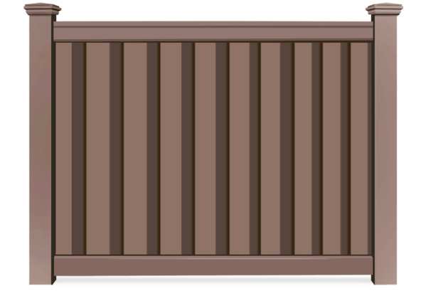 Trex composite fence in Montgomery Texas