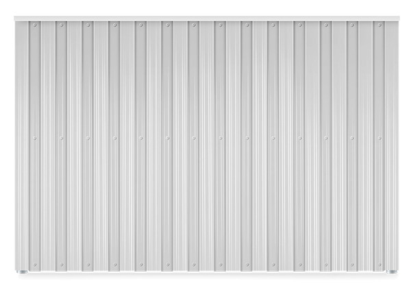 Corrugated Steel fence in Montgomery Texas