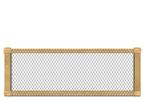 California Chain Link wood fence in Montgomery Texas