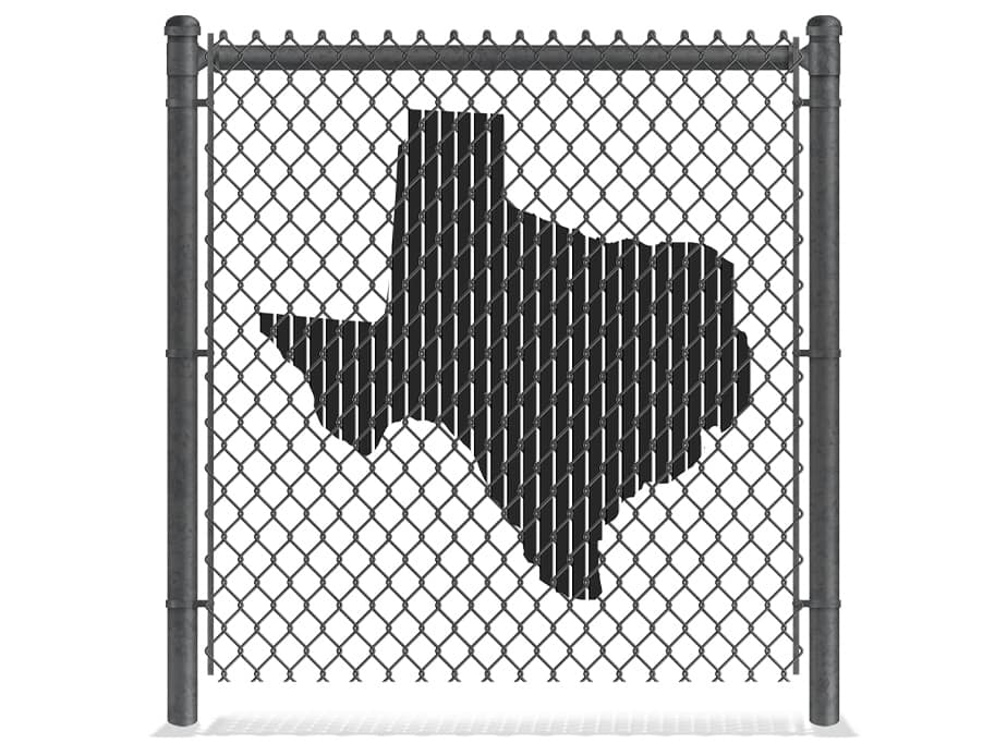 Fence company in Montgomery - our Texas map