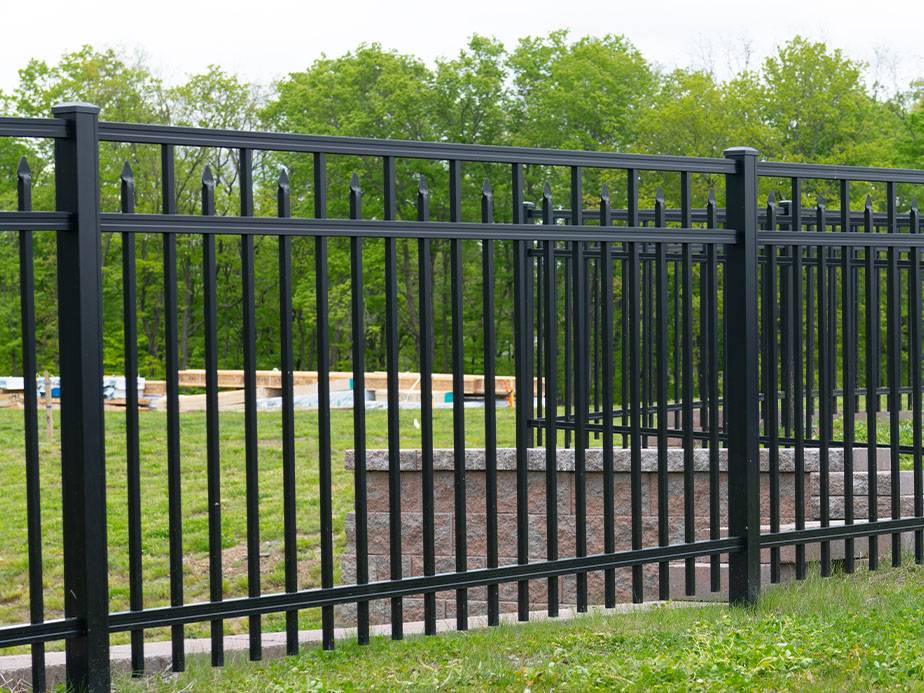 Ornamental Steel fence The Woodlands Texas